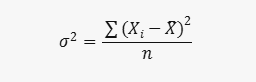 <p>The sum of the squared deviations from the mean, (\sum (X_i - \overline{X})^2), is used to calculate the <strong>variance</strong> and <strong>standard deviation</strong>. This measure is always positive and provides a way to quantify the spread of the data around the mean. The formula for variance is: </p><p class="katex-block"></p>