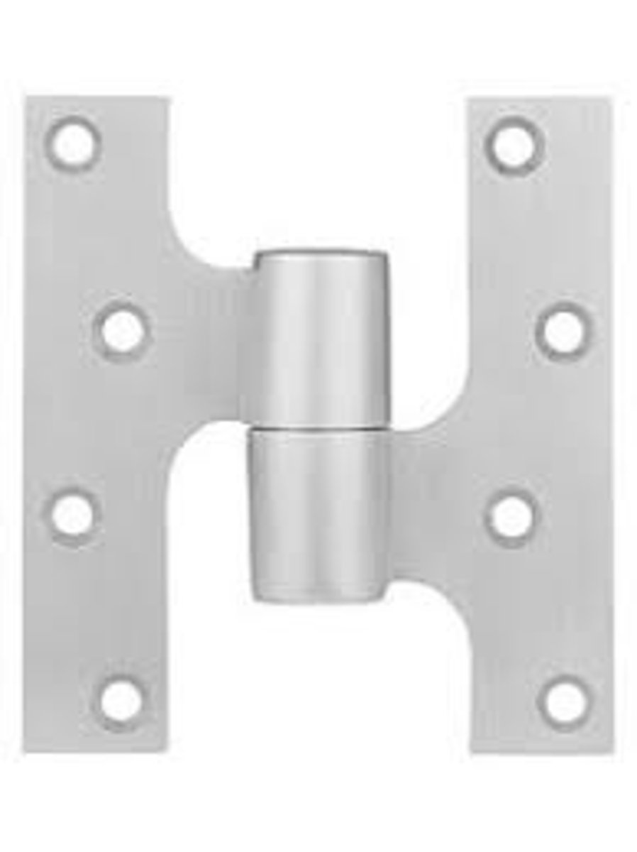 <p>A hinge having a single, pivoting joint</p>