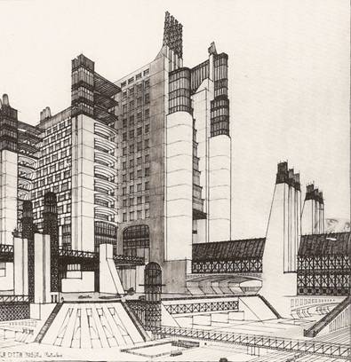 <ul><li><p>futurism > celebrate and embrace technology</p></li><li><p>products of industrialization, no nature</p><ul><li><p>power plants, factories, abstract compositions</p></li></ul></li></ul><p></p>