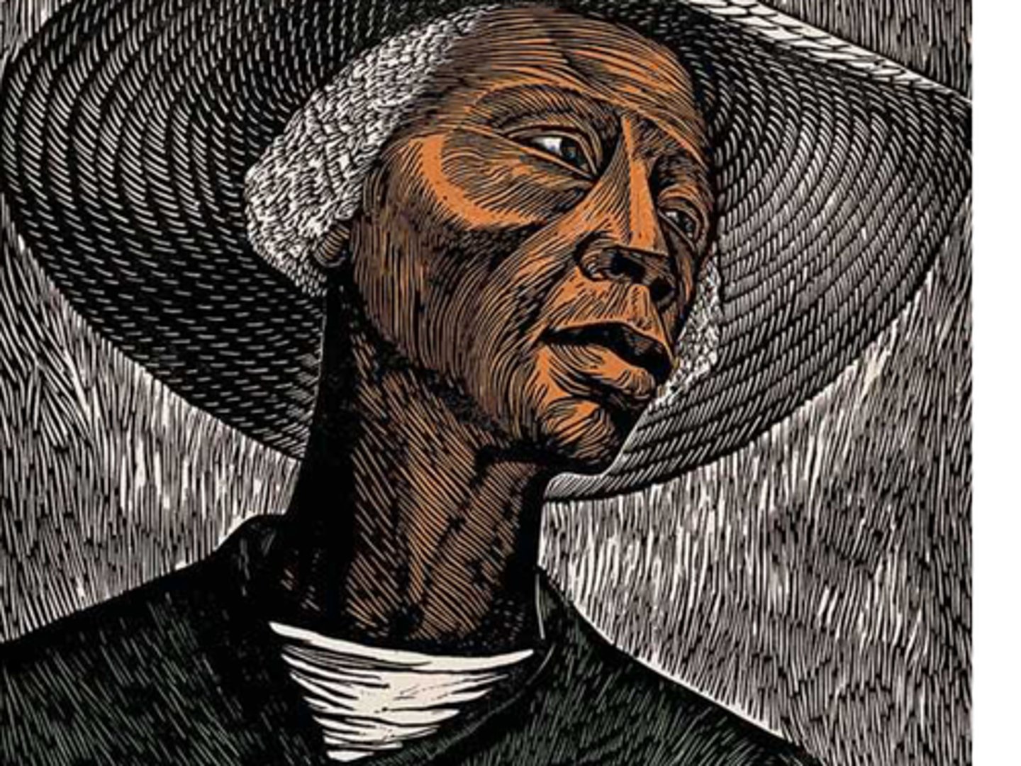 <p>Elizabeth Catlett's "Sharecropper"</p>