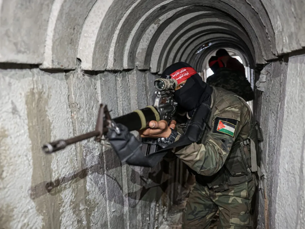 <p>Yes, Hamas has an extensive network of underground tunnels in Gaza that are used for military purposes, including smuggling, storage, and launching attacks. Source: <a href="https://www.washingtoninstitute.org/policy-analysis/hamas-tunnel-warfare-doctrine">The Washington Institute - Detailed analysis of Hamas' tunnel infrastructure in Gaza</a></p>