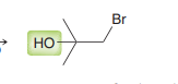 <p>anti addition of Br and OH across the alkene with OH being installed at the more substituted position. 3 ring bridged intermediate is attacked by OH. </p>