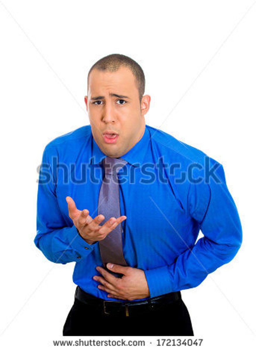 <p>Vomiting without the expulsion of vomitus.</p>