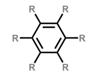 <p>R= H or any carbon group.</p>