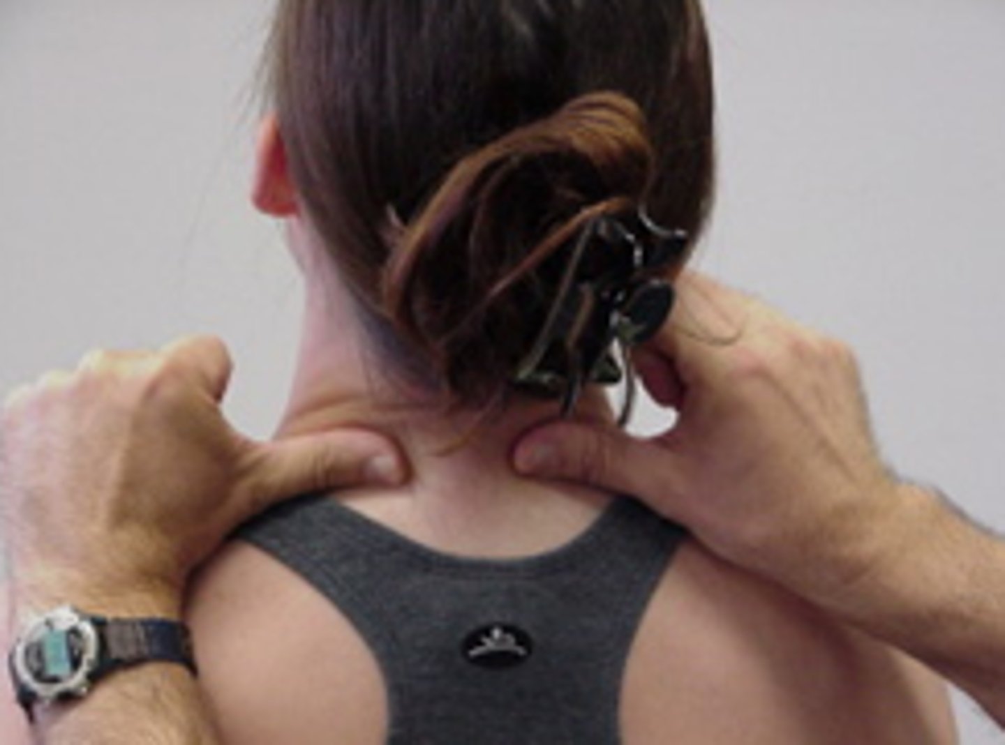 <p>SNAGS - cervical techniques: </p><p>alternate technique (usually more comfortable)</p><p>need to push anteriorly first to take up slack in soft tissues or won't be able to glide upwards</p>