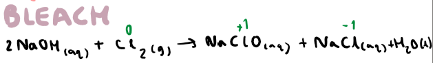 <p>Use cold sodium hydroxide, also NaClO (bleach)</p>