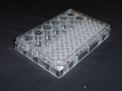 <p>contain small amounts of liquids and solids, observe microscale reactions</p>