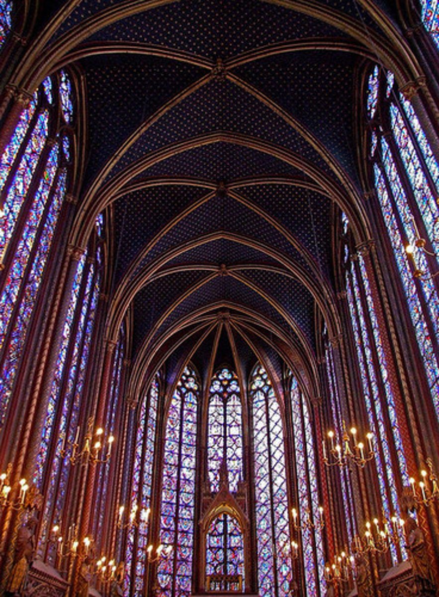 <p>Paris, France, 1248: stained-glass everywhere</p>