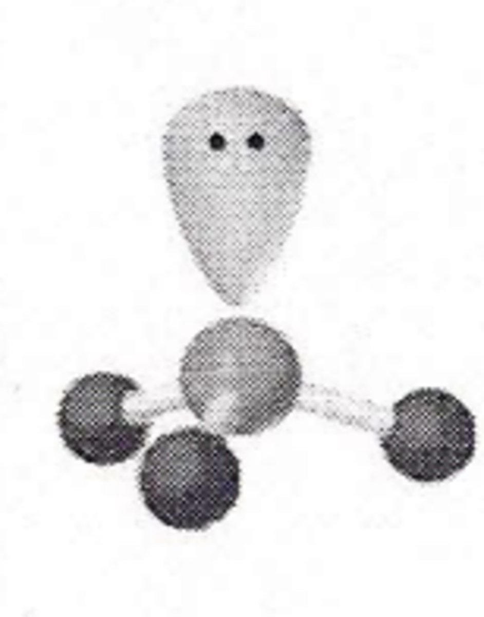 <p>EDF: Tetrahedral</p><p>Molecular: Trigonal Pyramidal</p><p>Bond Angle: 107</p>