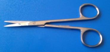 <p><span style="font-family: Calibri">Lighter scissors used for cutting delicate tissue (e.g., heart) and for blunt dissection. Also called “Metz” in practice.</span></p>