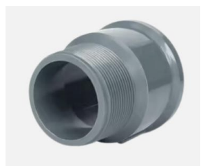 <p>• A tapered coupling used for jointing a pipe to another of larger size (diameter)</p>