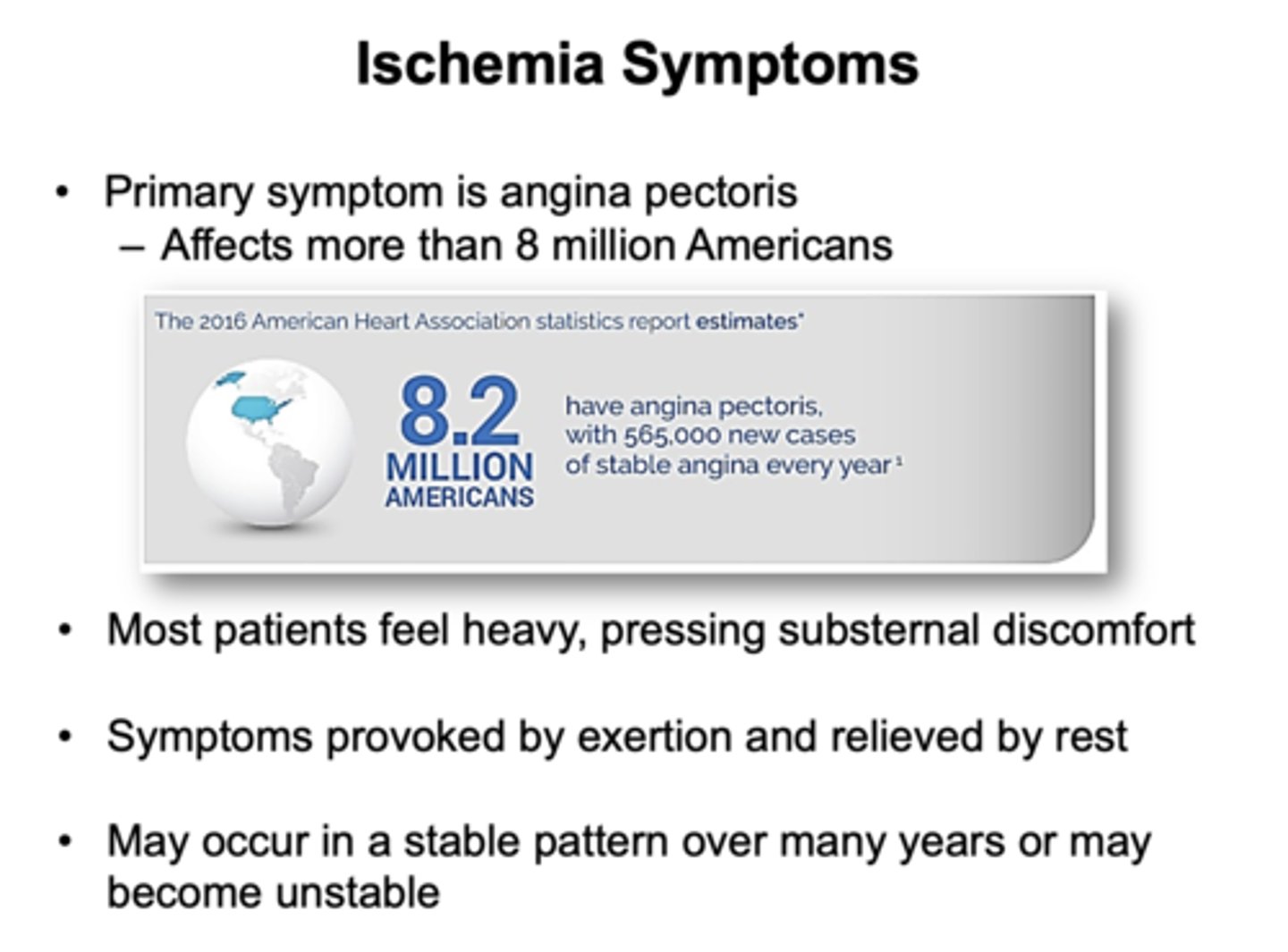 <p>Ischemia (angina)</p>