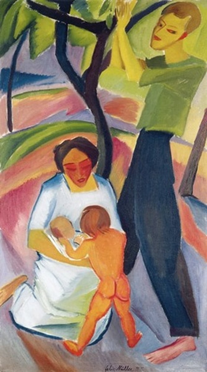 <p>Beginning in the early 1900s, a school of art that focused on the emotional reaction to a subject. Paintings usually have strong lines and bold, vibrant colors. Masters of the style include Georges Rouault, Vincent van Gogh, and Paul Gaugin.</p>