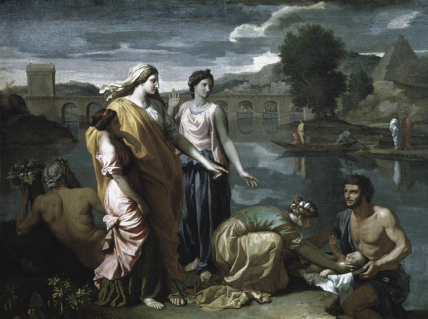 <p>Nicolas Poussin (France), The Finding of Moses, 1638</p>