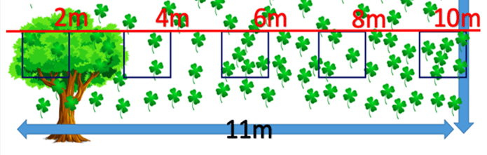 <p>Scientists use transects to observe how organisms are distributed across a gradien of abiotic factors. They follow a path and study the amount of organisms within that quadrat (a <strong>belt transect</strong>). </p><p>Belt transects are a way to determine a species’ range of tolerance.</p>