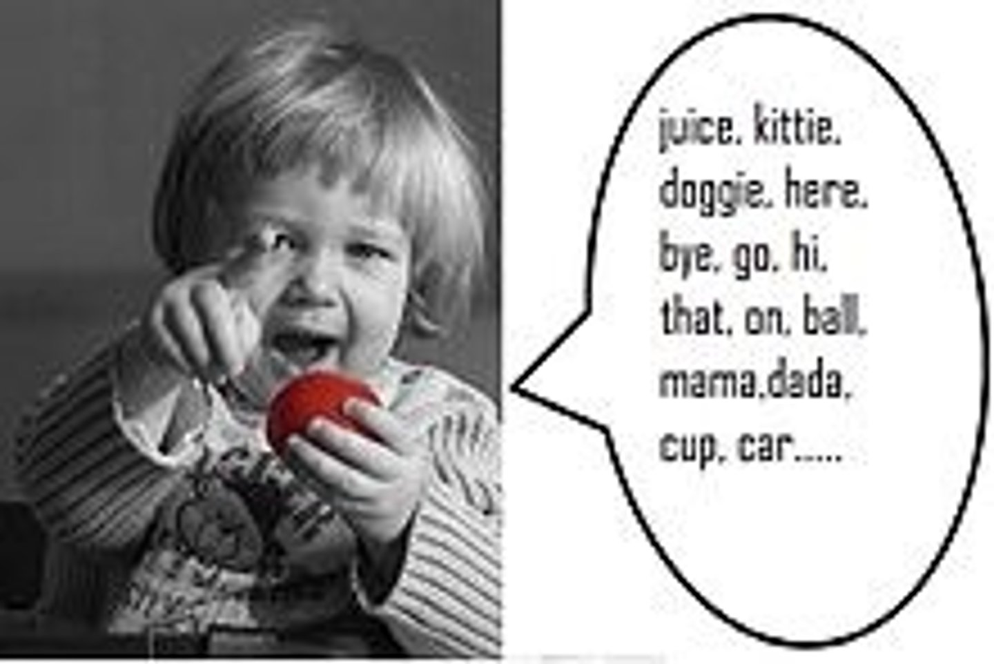 <p>the stage in speech development from about 9-18 months during which a child speaks mostly in single words</p>