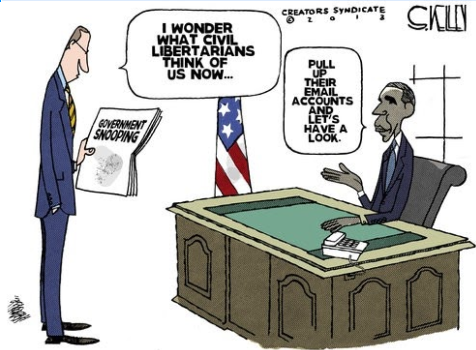 <p><strong>The civil liberties referenced in this cartoon are best protected by&nbsp;which amendments to the Constitution?</strong></p>