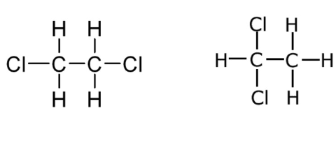 <p>Are these isomers?</p><p>Note: Single bonds allow rotation about a bond. Double and triple bonds do not allow rotation.</p>