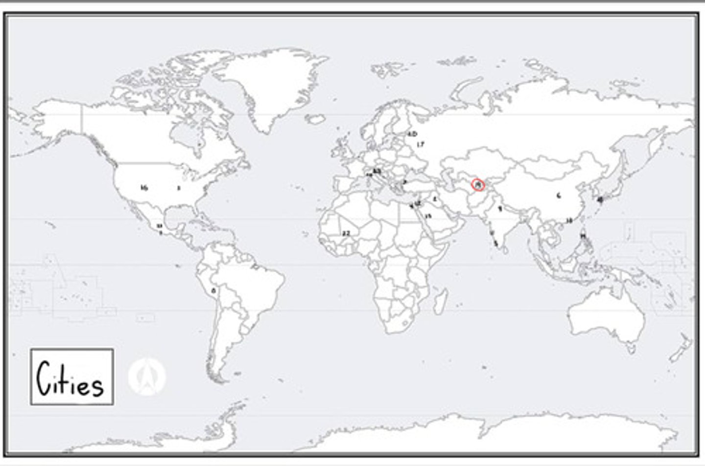 <p>What is #19? (cities)</p>