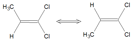 <p>same molecular formula and connectivity, different spatial arrangement</p>