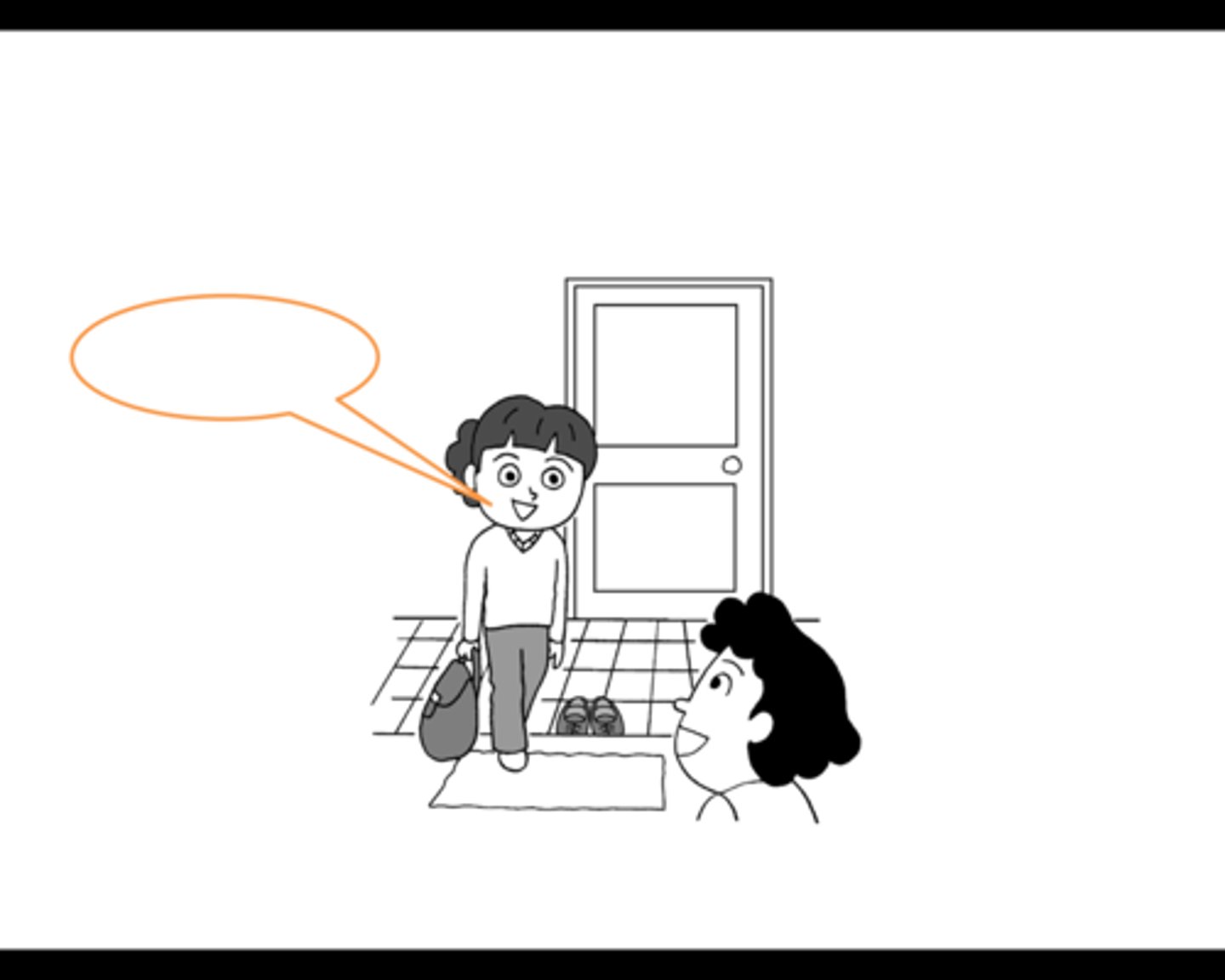 <p>I'm home. / I'm back.</p>