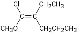 <p>(7-13)</p><p>Assign <em>E</em> or <em>Z</em> configuration to the following alkenes:</p>