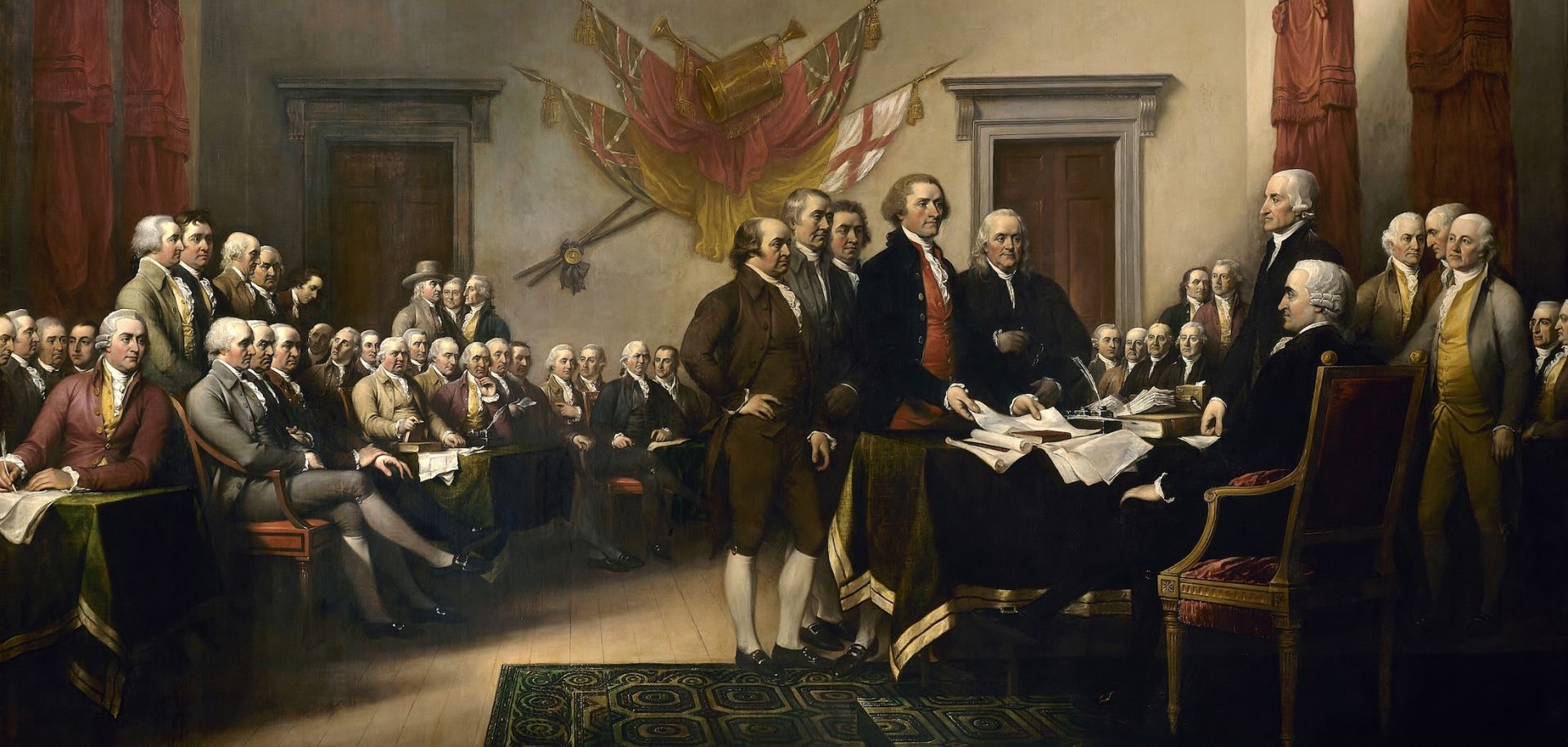 <p>Relating to a system of society or government controlled by men.</p>