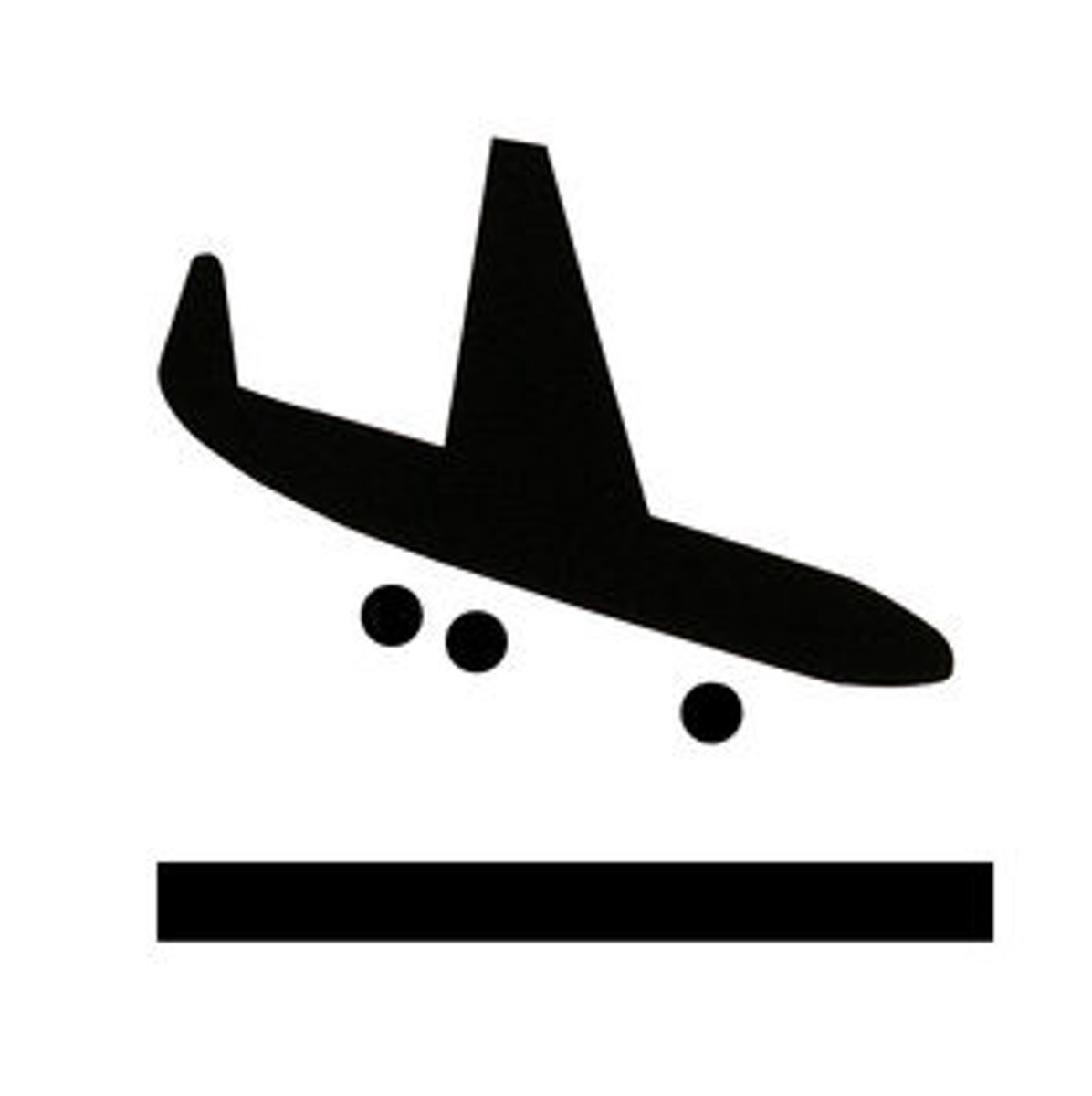 <p>llegar a la tierra; por ejemplo cuando un avión regresa a la tierra</p>