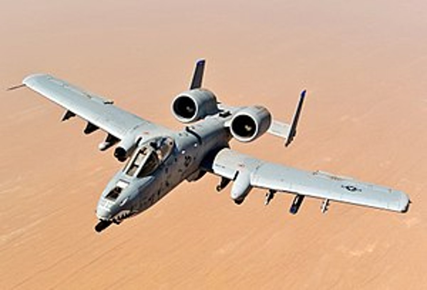 <p>2 jet engines, nose mounted 30mm cannon, Close air support and combat search and rescue</p>