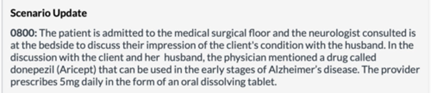 <p>adverse effects that include severe GI disturbances such as nausea and vomiting</p><p>The client should avoid NSAIDS (non steroidal antiinflammatories drugs) while on this medication</p><p>The medication should be placed on the tongue and allowed to dissolve</p><p>The client may need assistance ambulating after starting this medication</p>