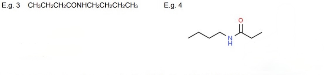 <p>for these examples, name them + identify the reagents used used to form them </p>