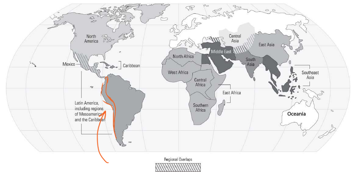<p>In regards to mountain ranges, this would be the ___ mountains</p>