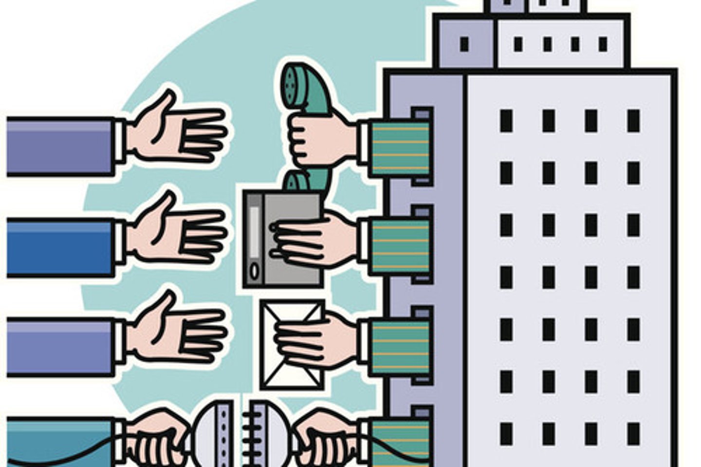 <p>(not exactly how it is used in real life) transferring part of a company's operations to an outside company or in another place</p>