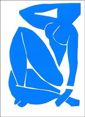<p>Modrý akt - Matisse</p>