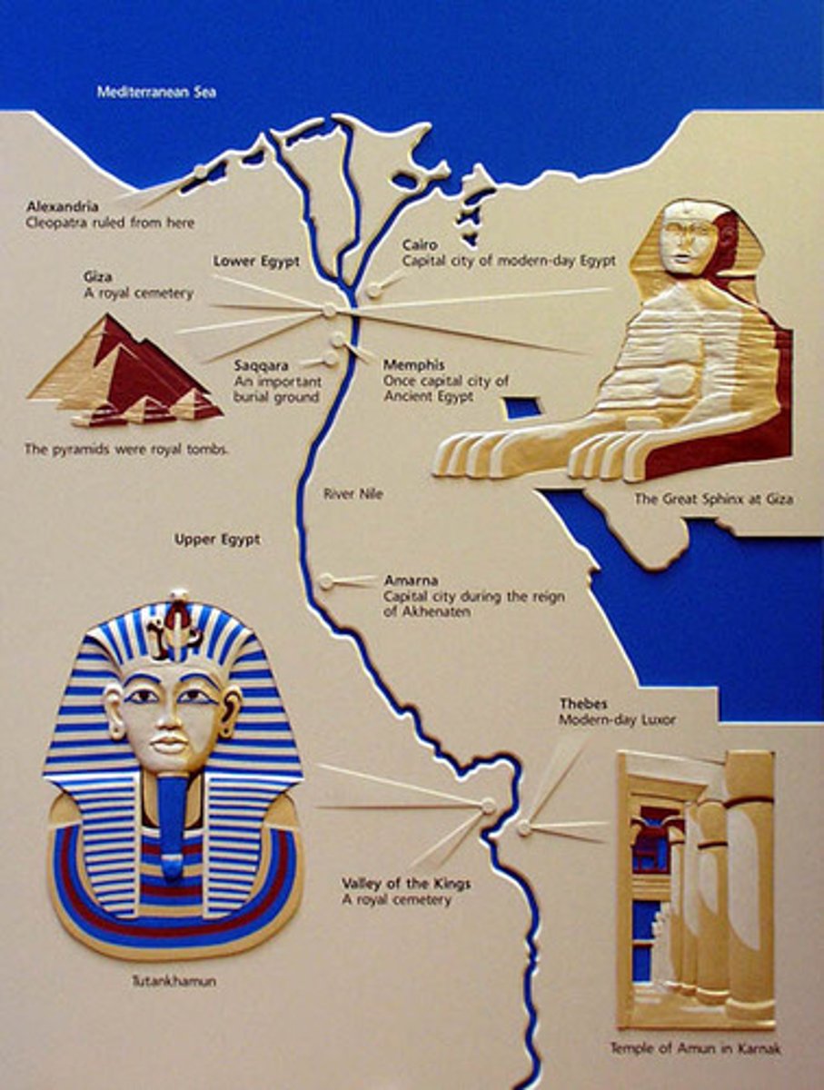<p>Early Egyptian civilizations only settled along the ____________ _____________.</p>