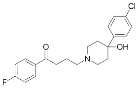 <p>D2 antagonist (greater affinity than chlorpromazine) </p><p>Less weight gain that chlorpromazine </p><p>Used for manic phase of bipolar disorder, schizophrenia </p>