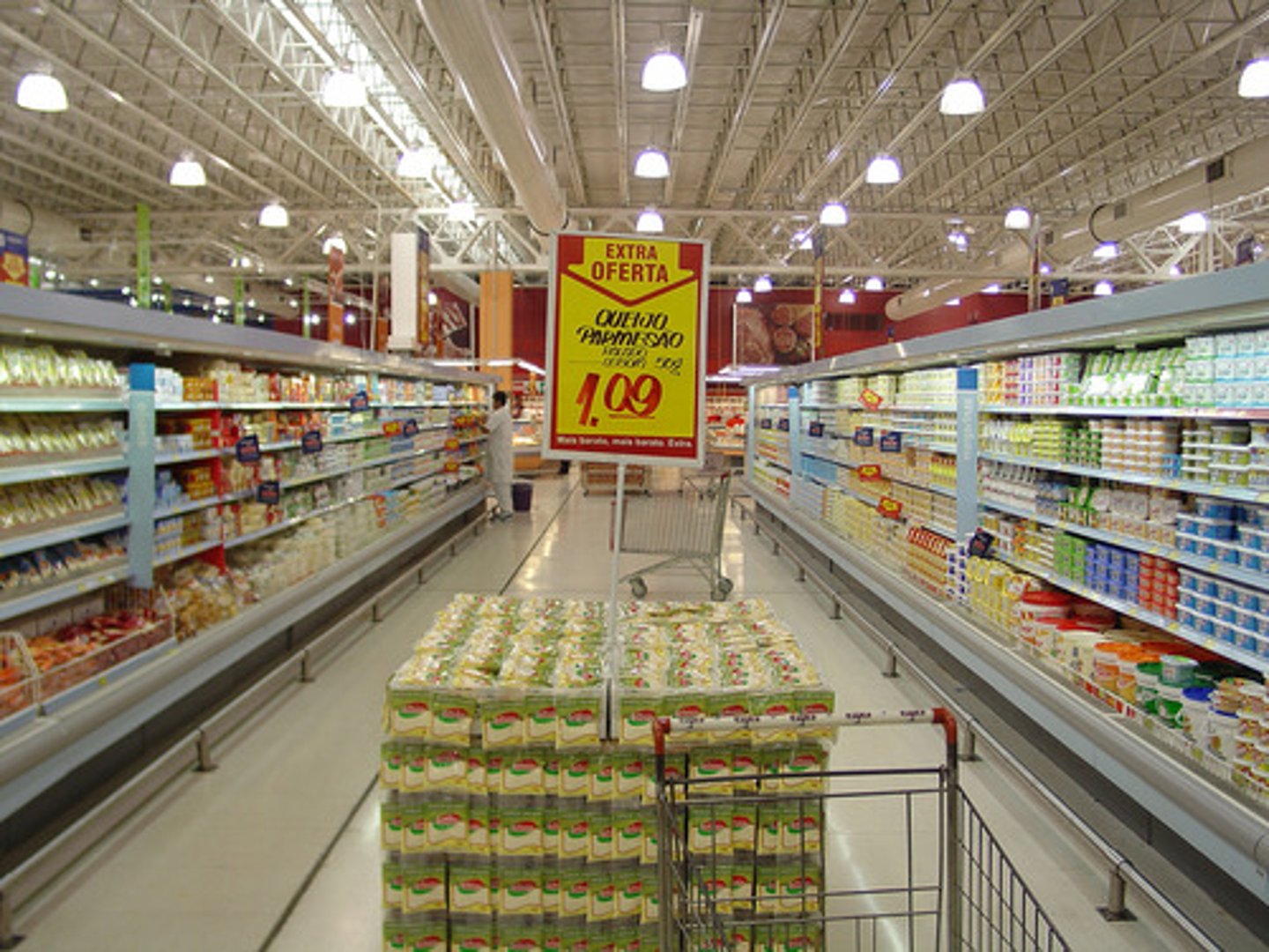 <p>the supermarket</p>