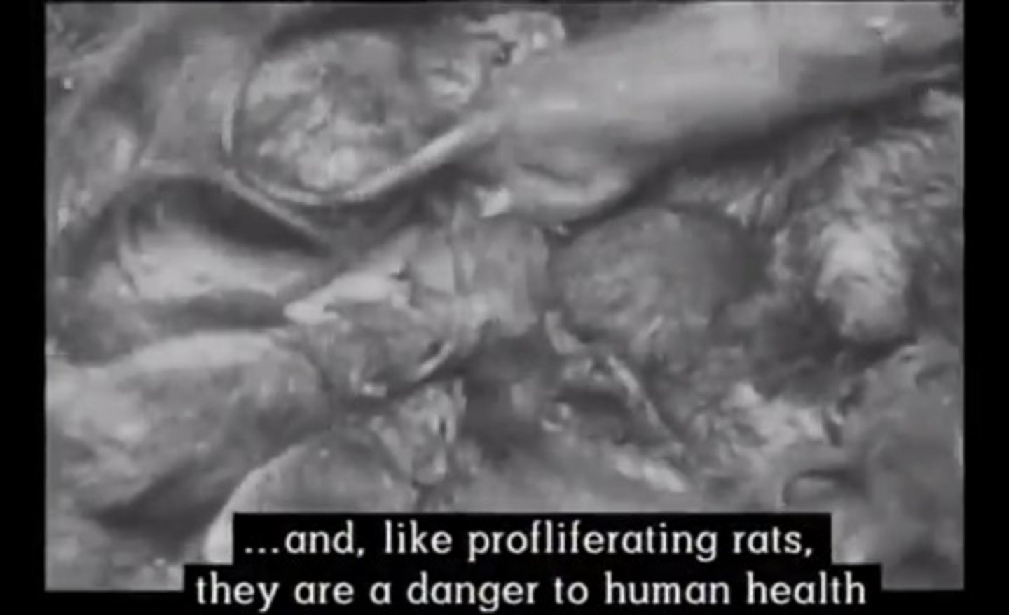 <p>Peak of propaganda, marked the beginning of mass extermination, saying antisemitism seen as hygiene, and genocide as delousing.</p><p>Said that Jews only made "perverted" abstract art, Germans made "pure" art.</p>