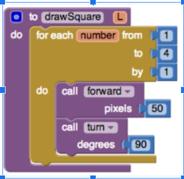 <p><span style="background-color: transparent; font-family: "Century Gothic", sans-serif;"><span>You should be able to draw a square of any size with this procedure by calling it and specifying the parameter L. However, this procedure has a bug. What is the bug?</span></span></p>