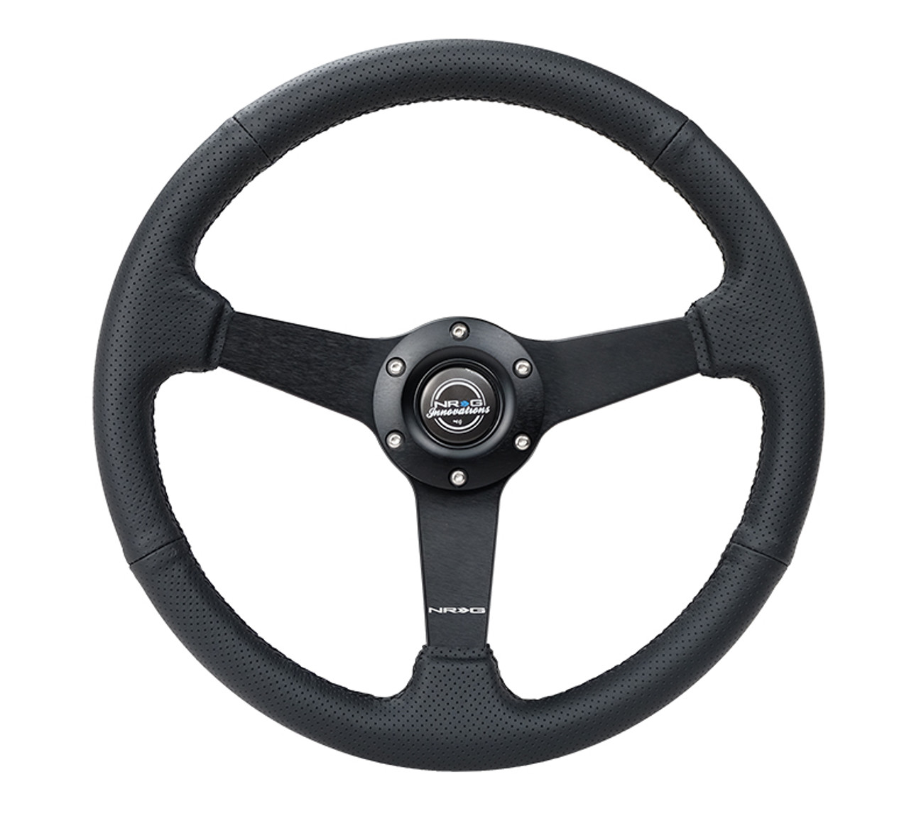 <p>a wheel of a vehicle that the driver uses to control the vehicle’s direction</p>