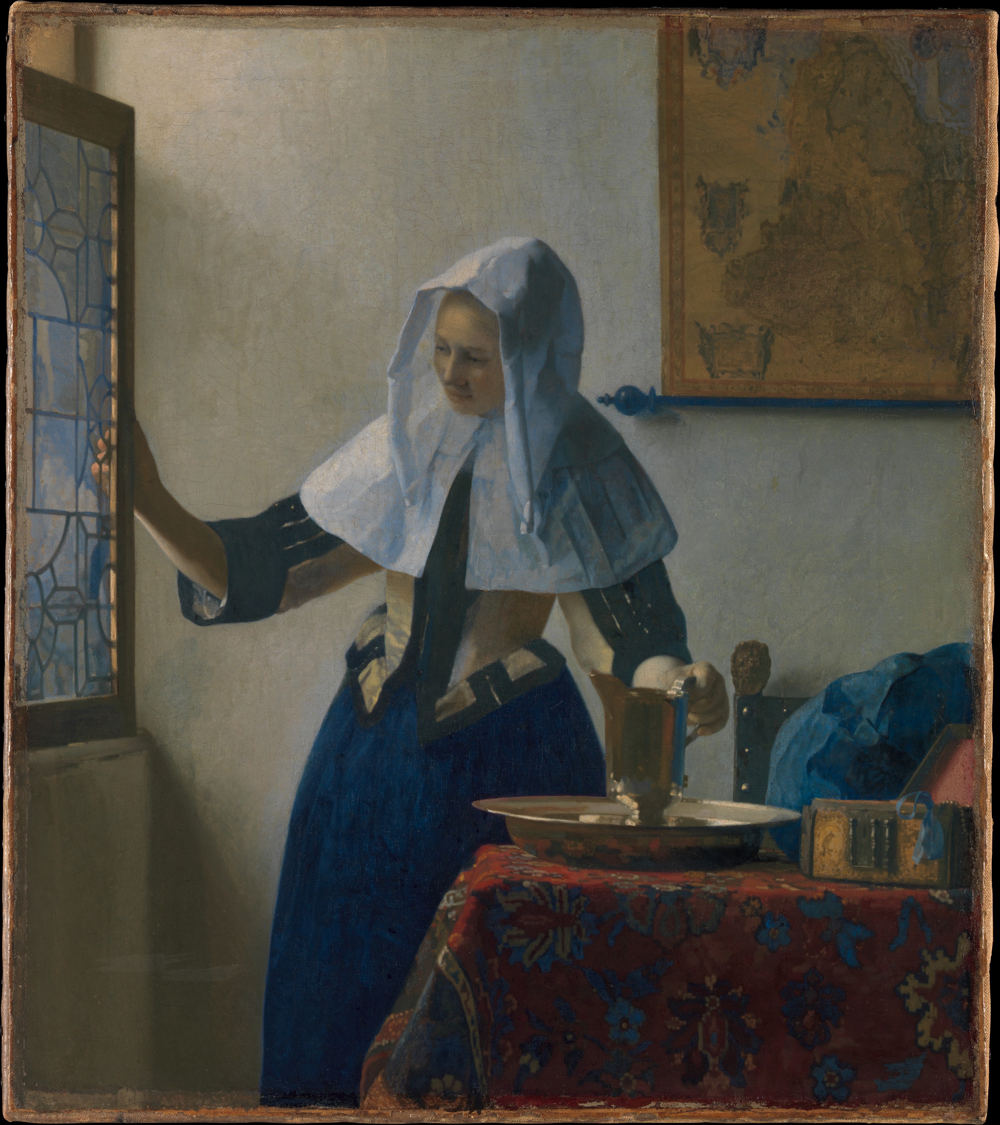 <p>can see sources of light </p>