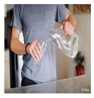 <p>be pouring</p>