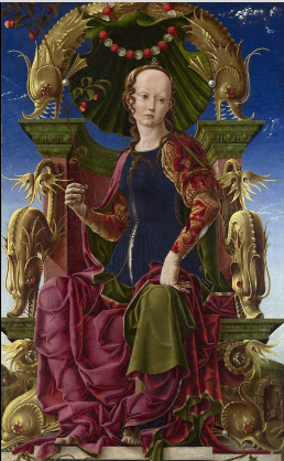 <p>Allegorical Figure (the Muse Calliope)</p>