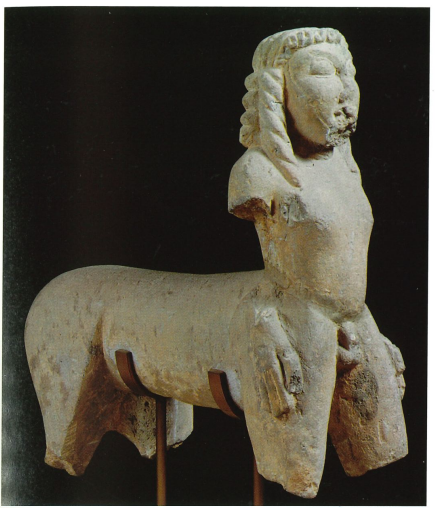 <p>statue of centaur</p>