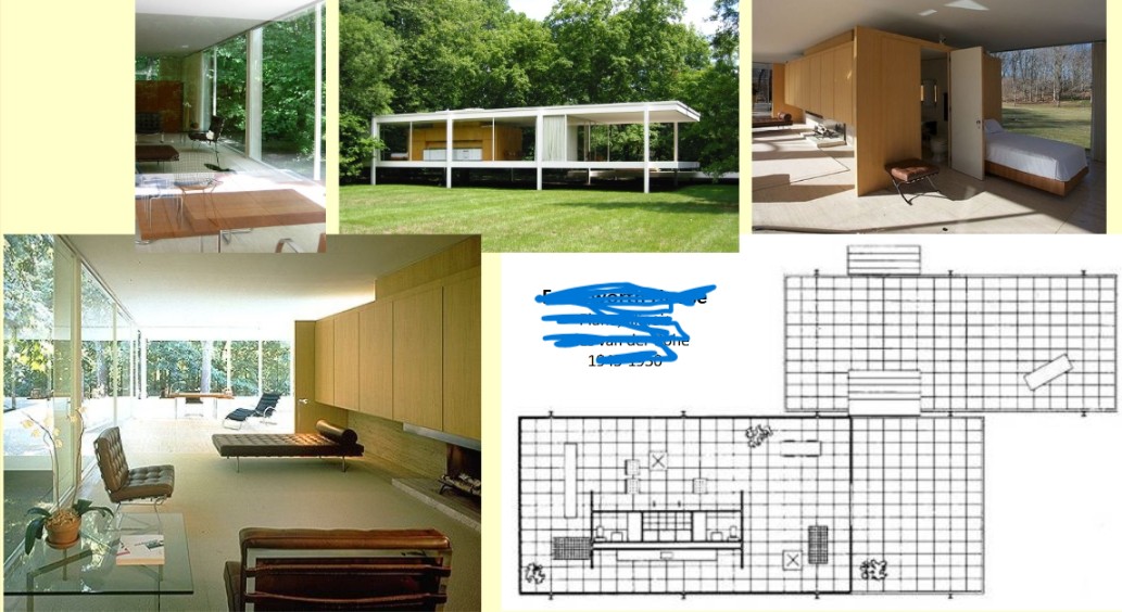 <p>Location: Plano, Illinois</p><p>Date: mid 1900s (1945)</p><p>Builder: Mies van der Rohe</p>