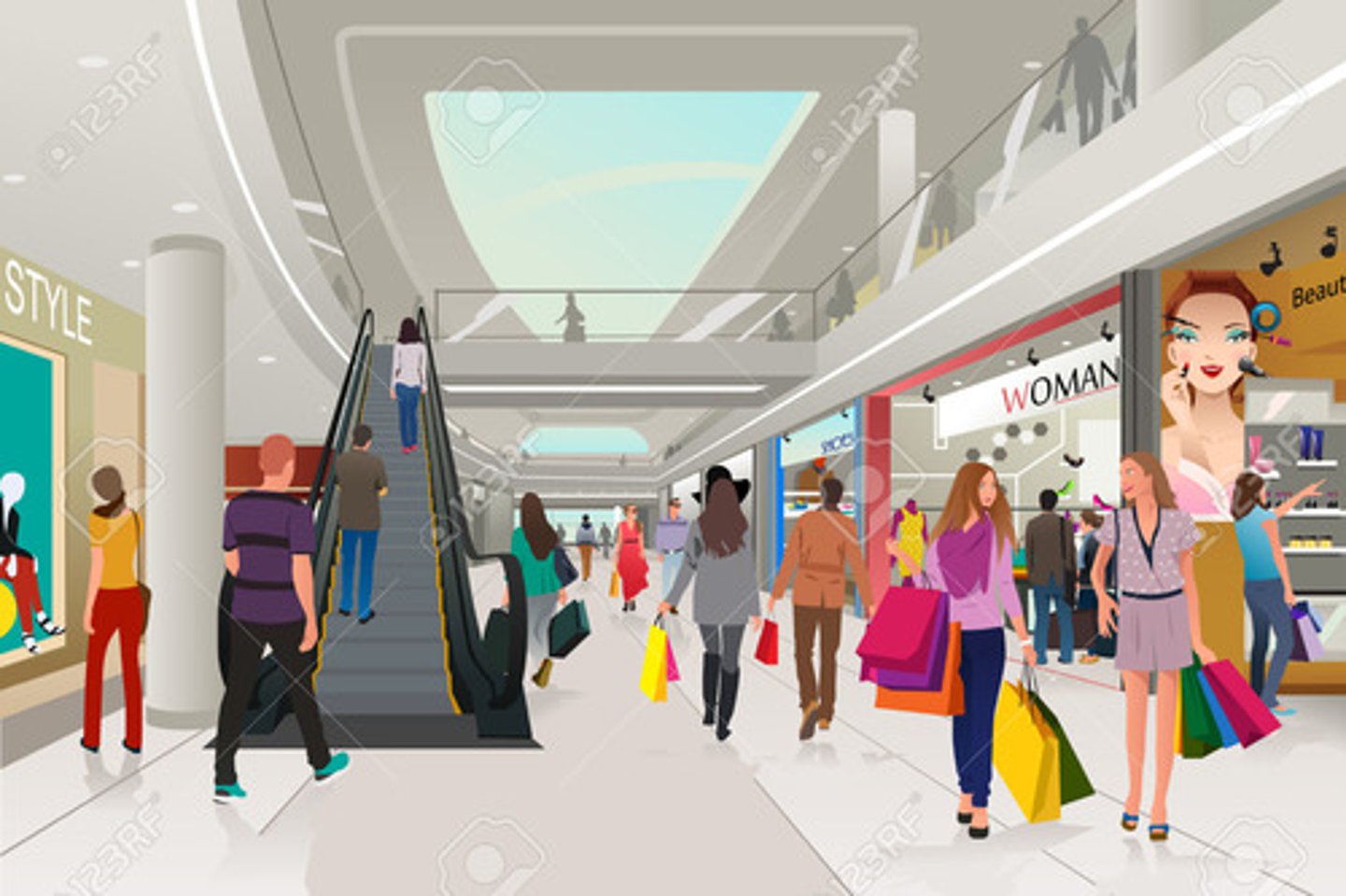 <p>shopping centre</p>