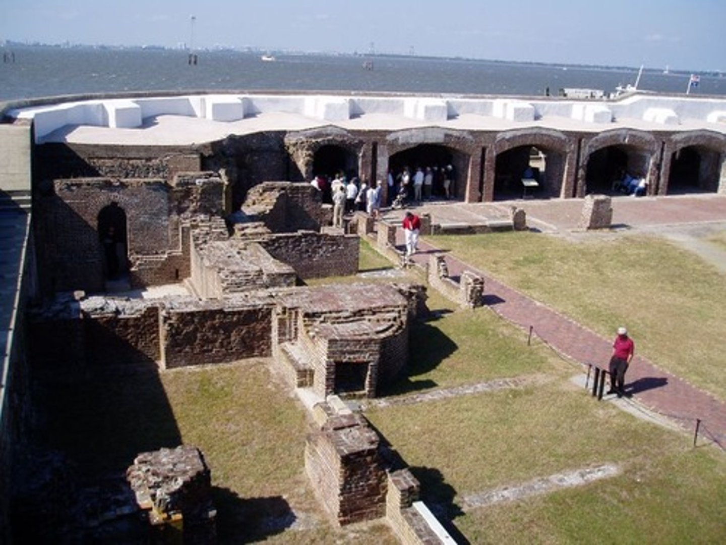 <p>April 12th, 1861- Firing on this property initiated the Civil War</p>