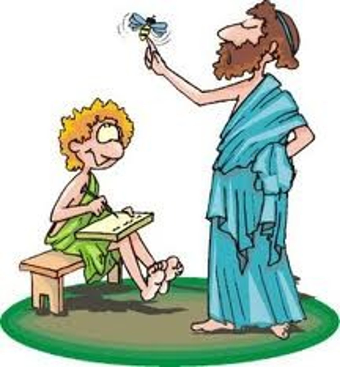 <p>He taught</p>