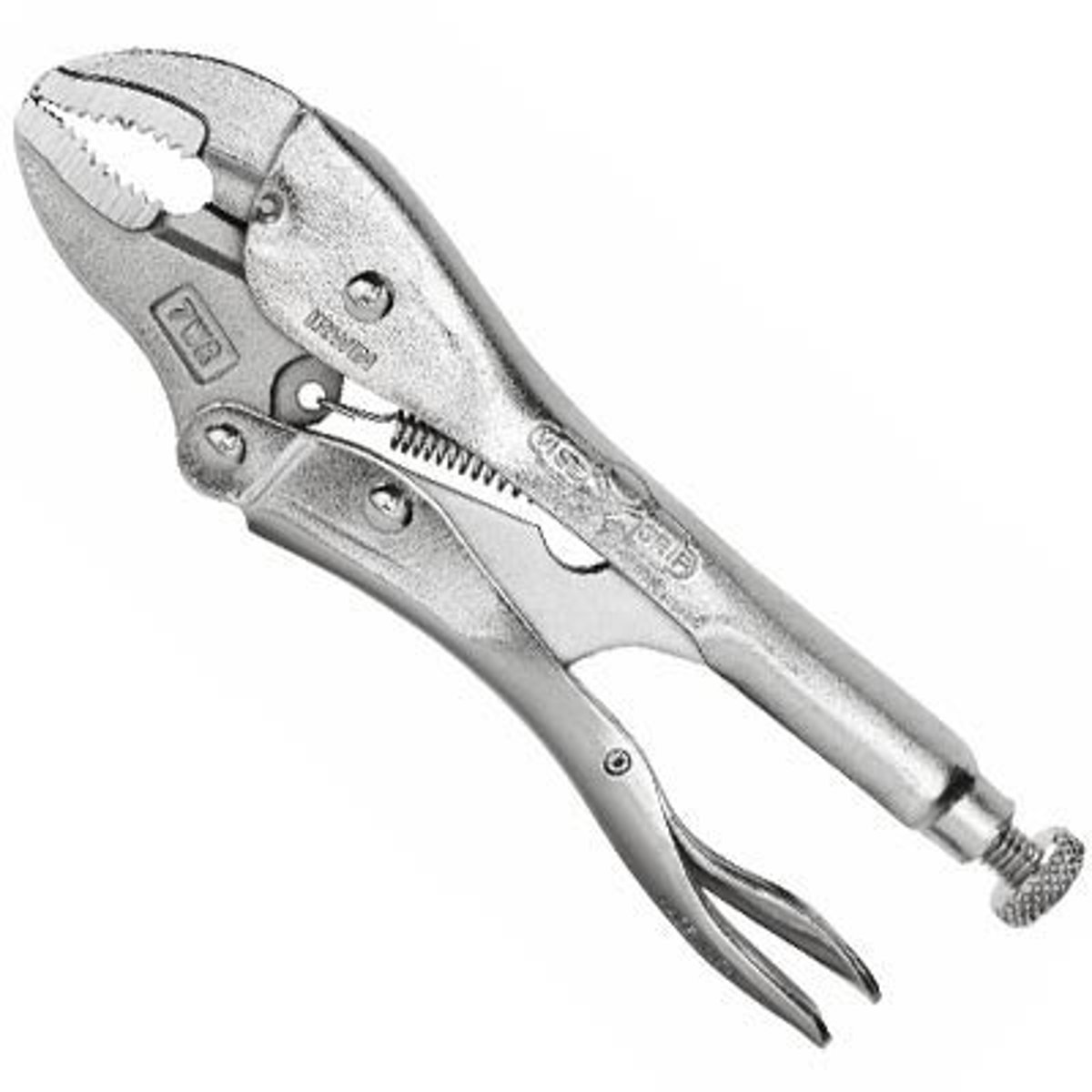 <p>"locking pliers," can lock onto things, pull out screws, can be used as mini clamps</p>