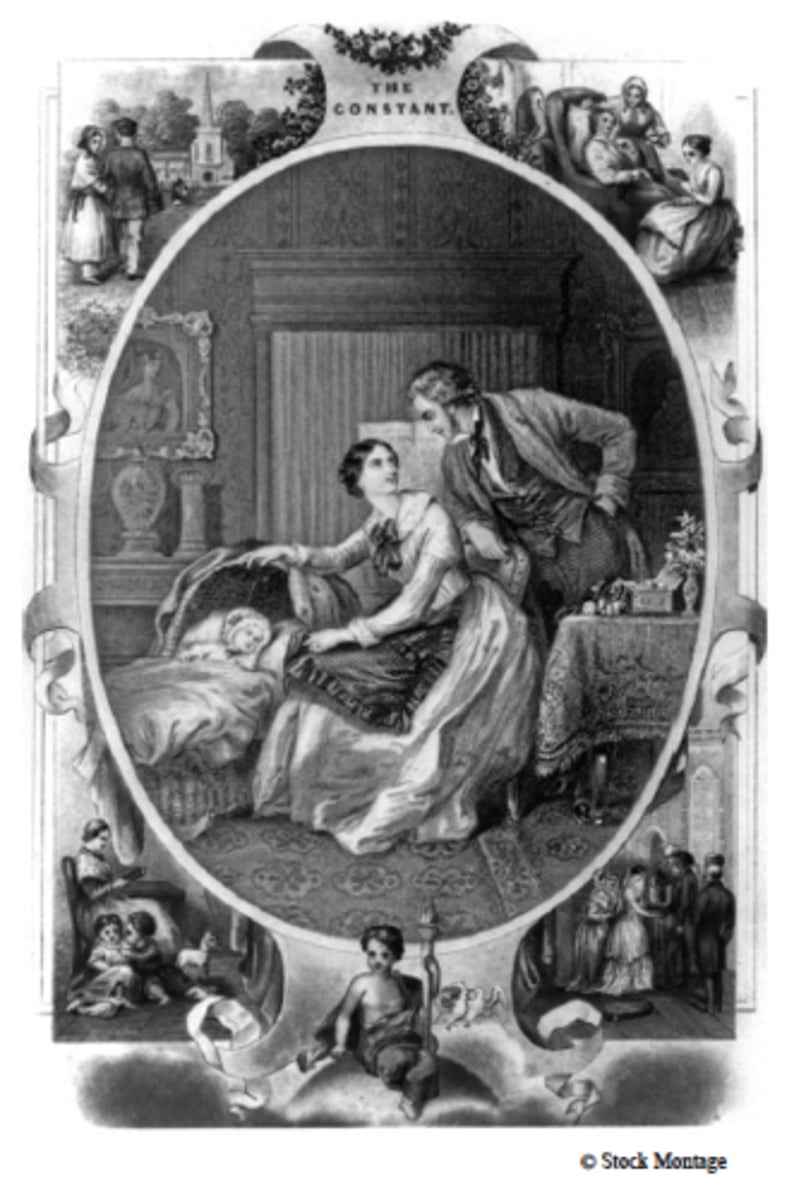 <p>Women were the moral and spiritual strength of the family.</p>